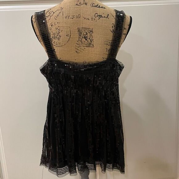 Max Studio Sequins tank top sz XL - Picture 2 of 4